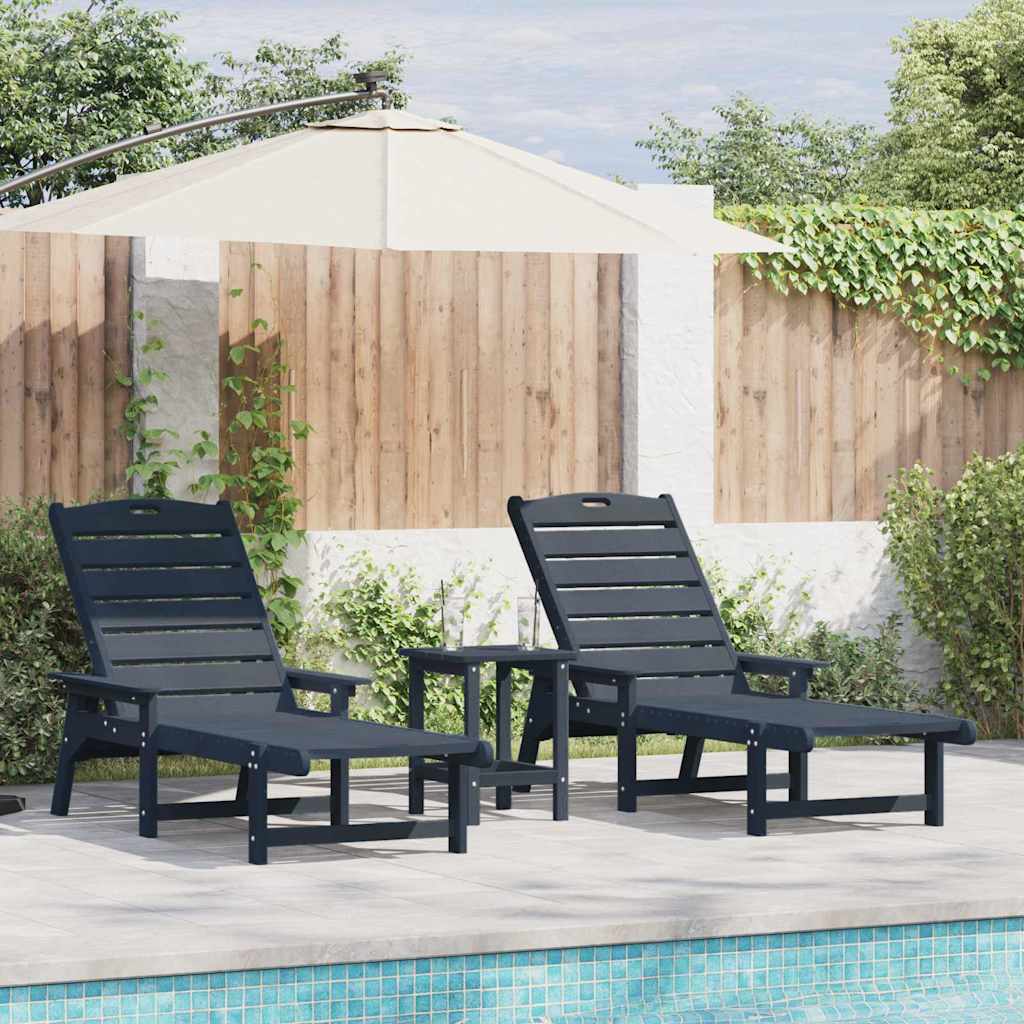 Tumbona 3 Pcs Polietileno