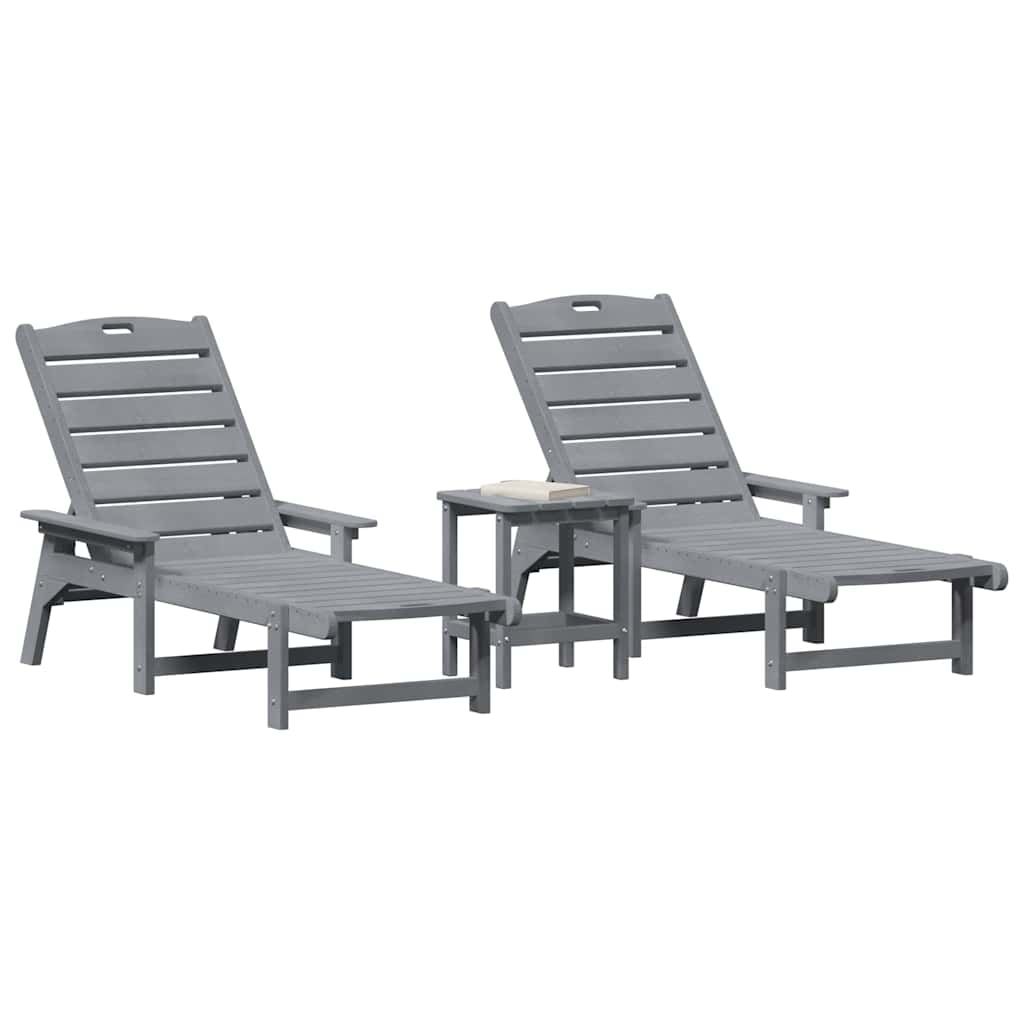 Tumbona 3 Pcs Polietileno