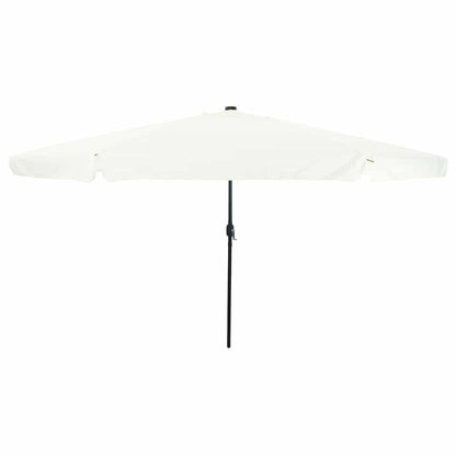 Sombrilla De Jardín 395 X 395 X 245 Cm Poliéster Redondo