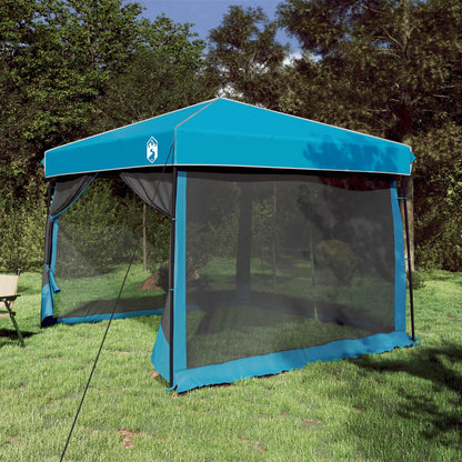 Juego De Tienda De Camping 2 Pcs Gris Y Tafetán Y Tela