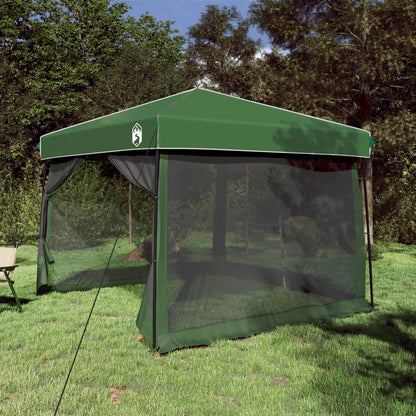 Juego De Tienda De Camping 2 Pcs Gris Y Tafetán Y Tela