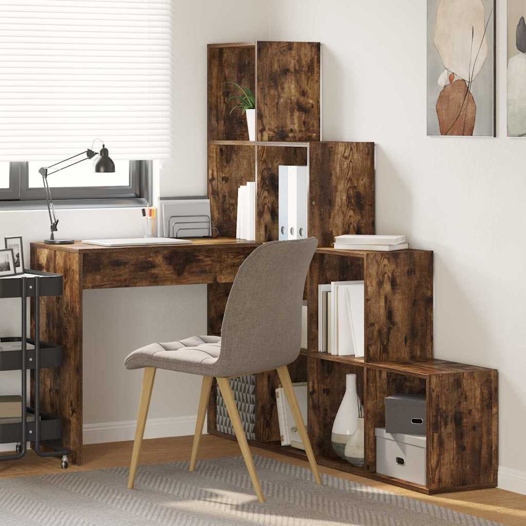 Escritorio De Esquina Madera De Ingeniería