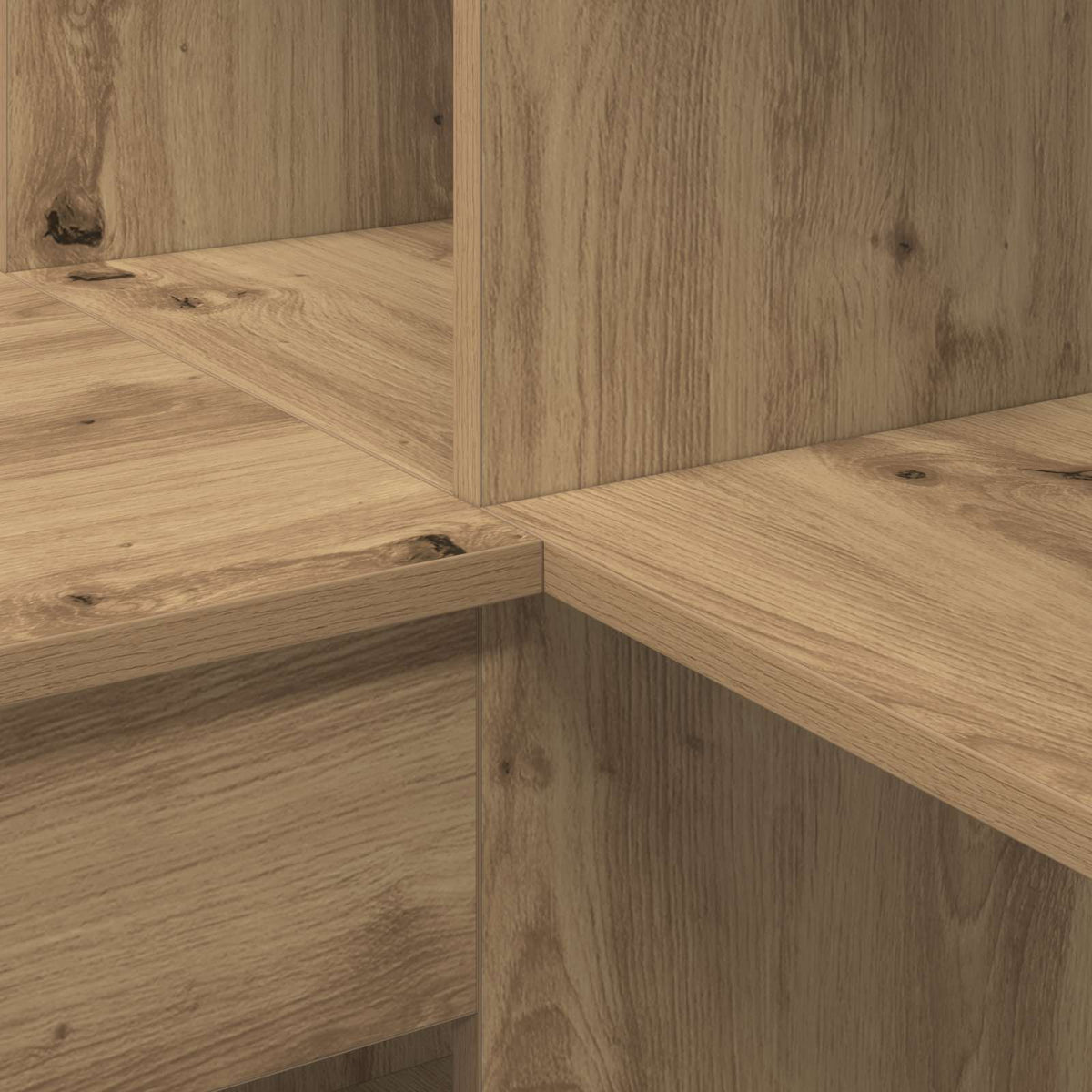 Escritorio De Esquina Madera De Ingeniería
