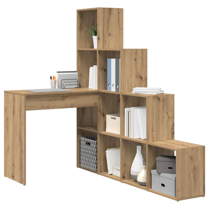 Escritorio De Esquina Madera De Ingeniería