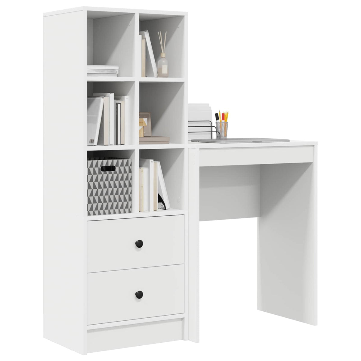 Escritorio 105,5 X 34 X 127 Cm 2 Uds.