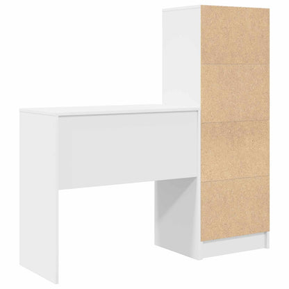 Escritorio 125,5 X 40 X 127 Cm 2 Uds.