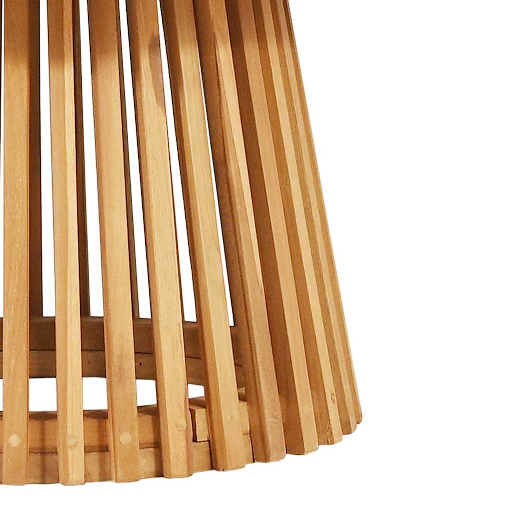 Mesa Lateral Marrón 70 X 70 X 40 Cm Madera De Teca Maciza