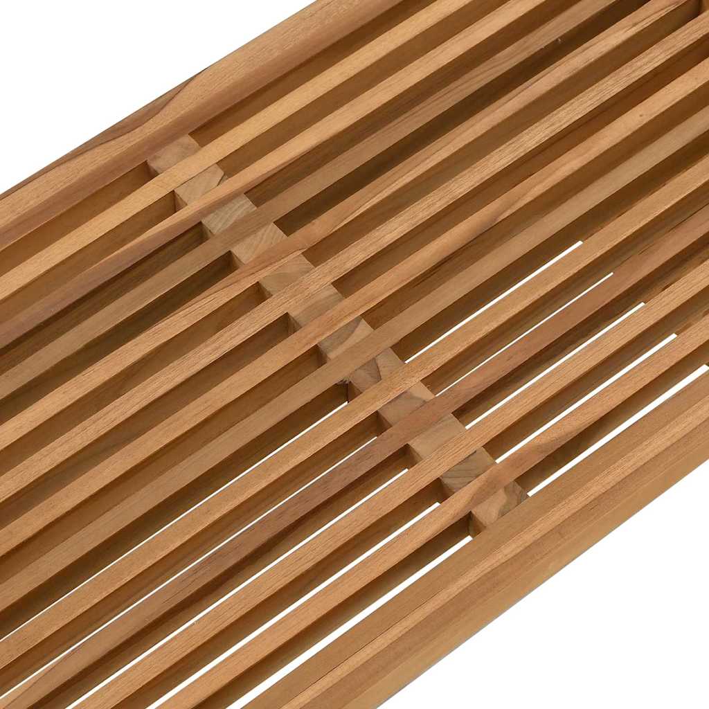Mesa Auxiliar De Jardín Marrón 70 X 37,5 X 35,5 Cm