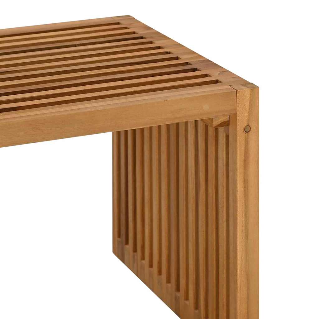 Mesa Auxiliar De Jardín Marrón 70 X 37,5 X 35,5 Cm