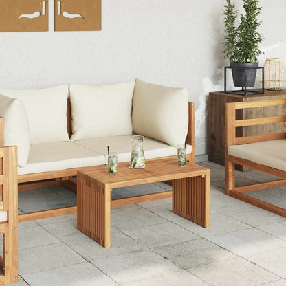 Mesa Auxiliar De Jardín Marrón 70 X 37,5 X 35,5 Cm