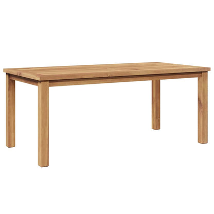 Mesa De Café Marrón Madera De Teca Maciza