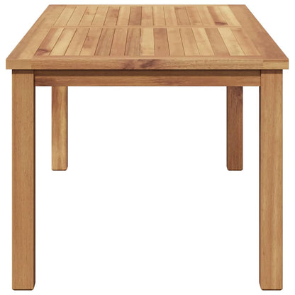 Mesa De Café Marrón Madera De Teca Maciza