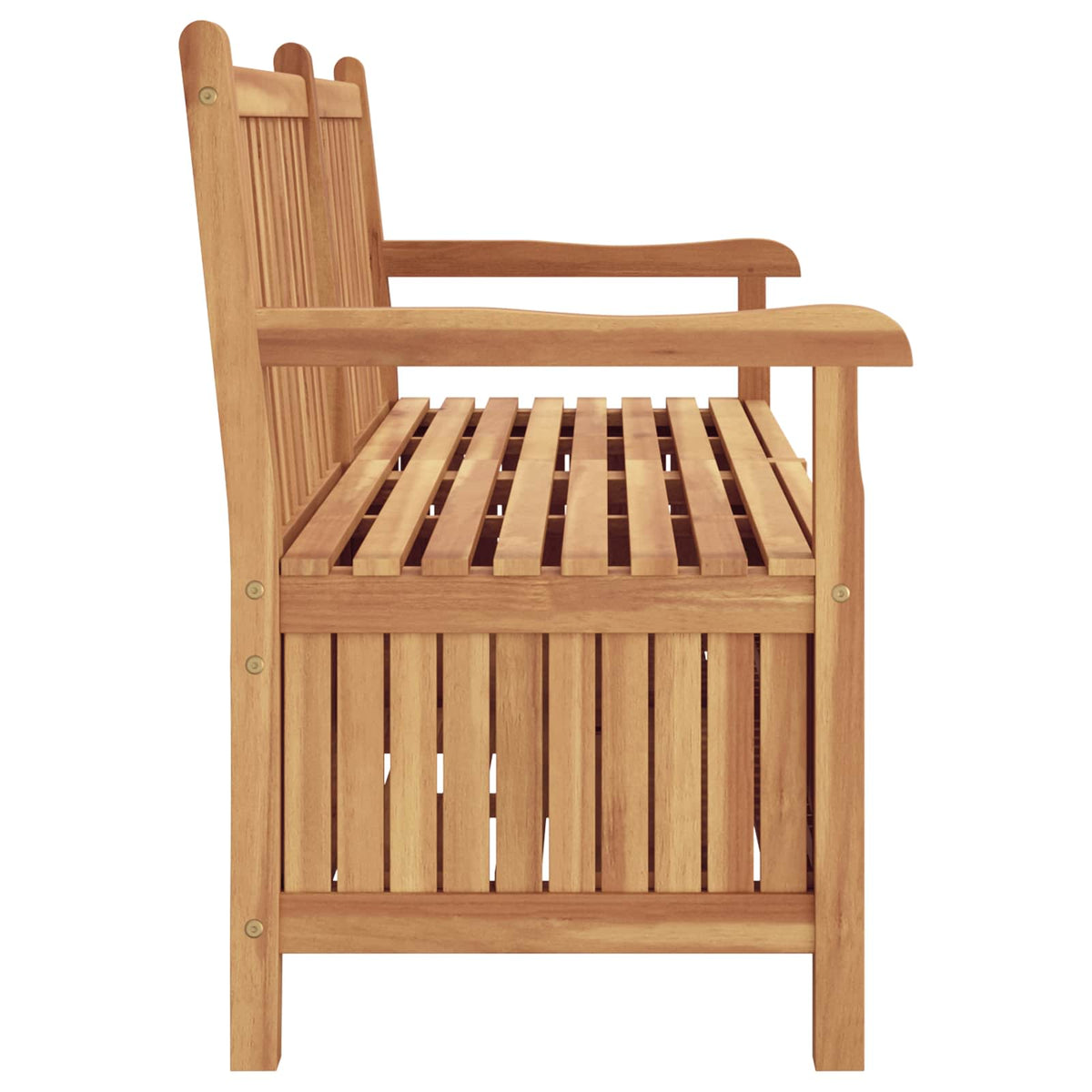 Banco De Jardín 150 X 60 X 90 Cm Madera De Teca Maciza