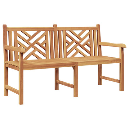 Banco De Jardín 150 X 60 X 90 Cm Madera De Teca Maciza