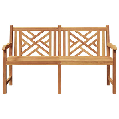 Banco De Jardín 150 X 60 X 90 Cm Madera De Teca Maciza