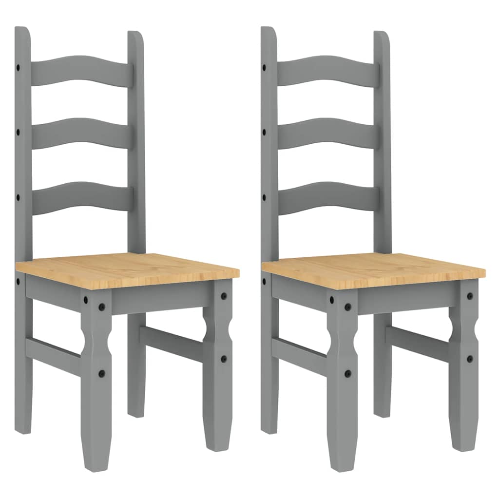 Juego De Comedor Panama 3 Pzas Madera Maciza De Pino