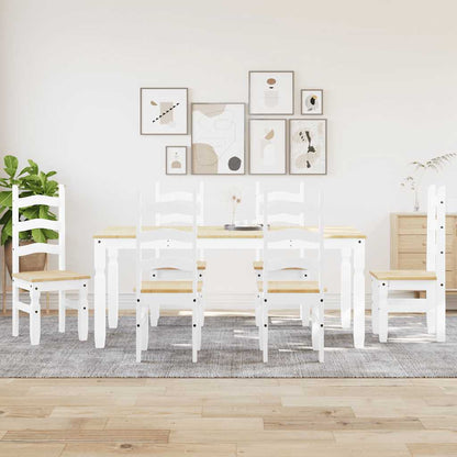Juego De Comedor Panama 3 Pzas Madera Maciza De Pino