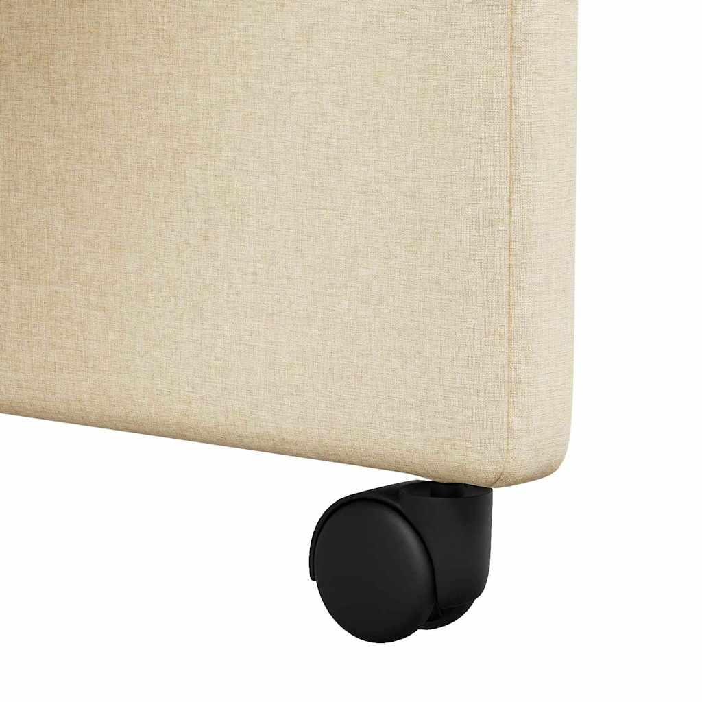 Sillas De Comedor Con Ruedas 2 Uds. Tela 58 X 65 X 94 Cm