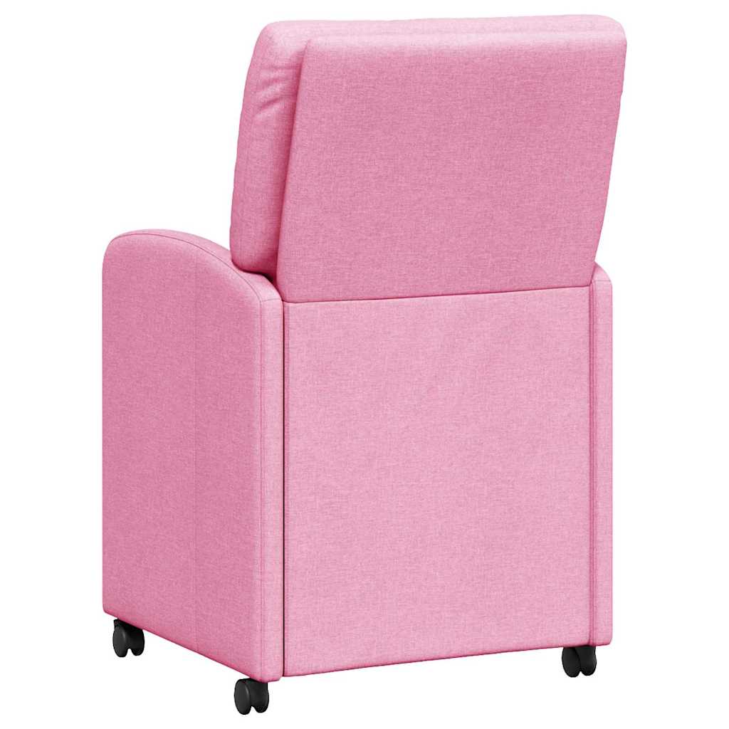 Sillas De Comedor Con Ruedas 2 Uds. Tela 57 X 67 X 95 Cm