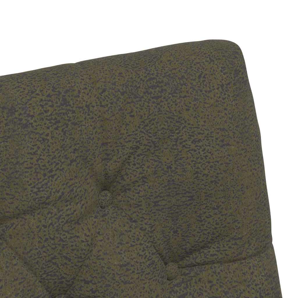 Sillas De Comedor Con Ruedas 2 Uds. Cuero De Suede Sintético