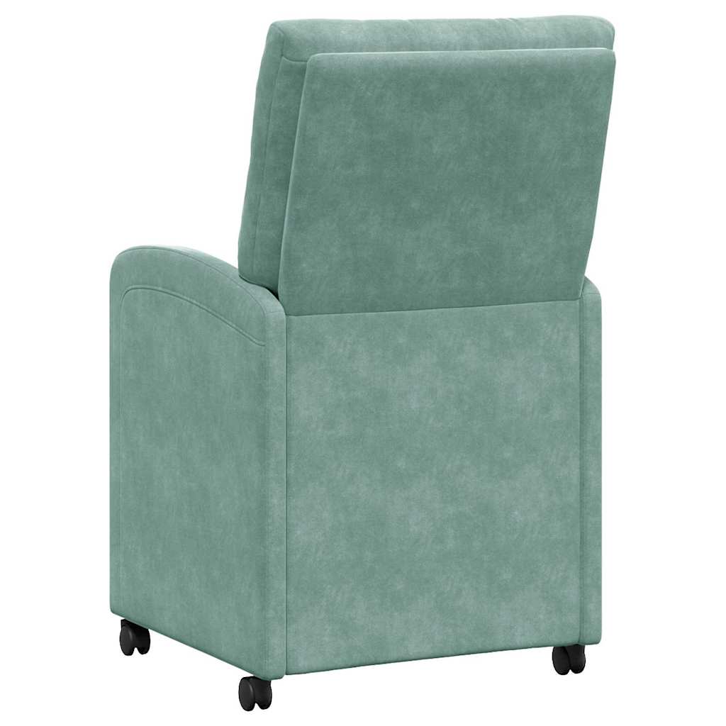 Sillas De Comedor Con Ruedas 2 Uds. Terciopelo
