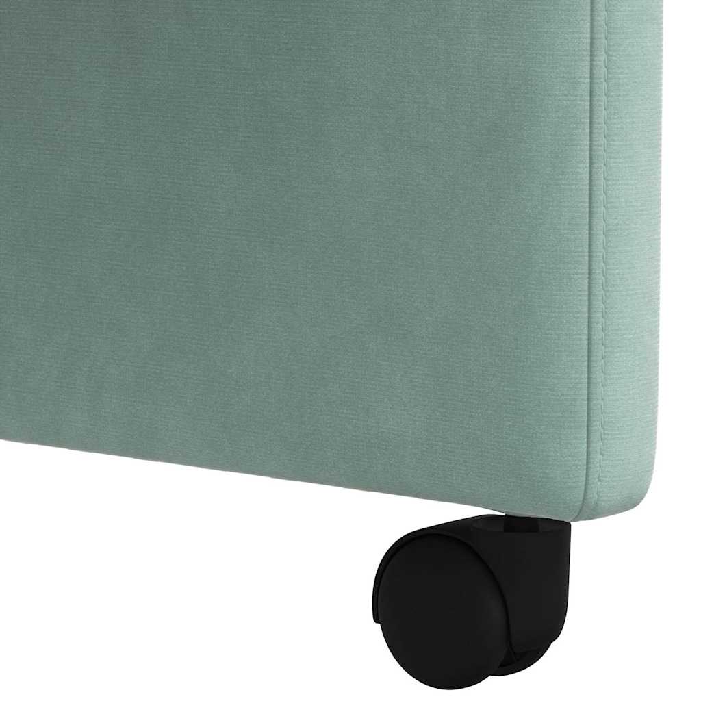 Sillas De Comedor Con Ruedas 2 Uds. Terciopelo
