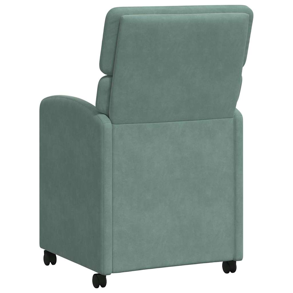 Sillas De Comedor Con Ruedas 2 Uds. Terciopelo