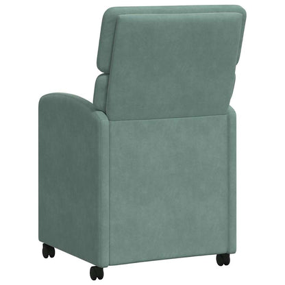 Sillas De Comedor Con Ruedas 2 Uds. Terciopelo
