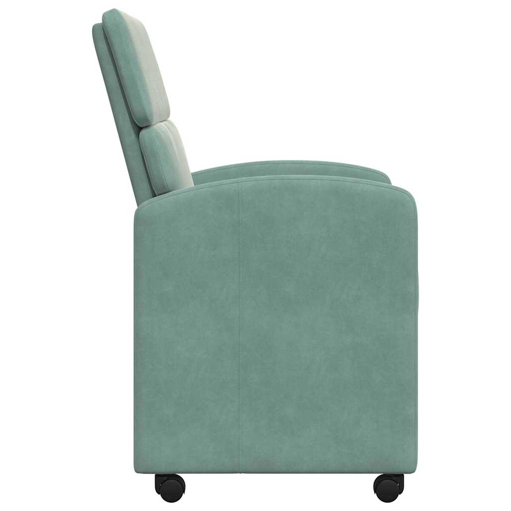 Sillas De Comedor Con Ruedas 2 Uds. Terciopelo