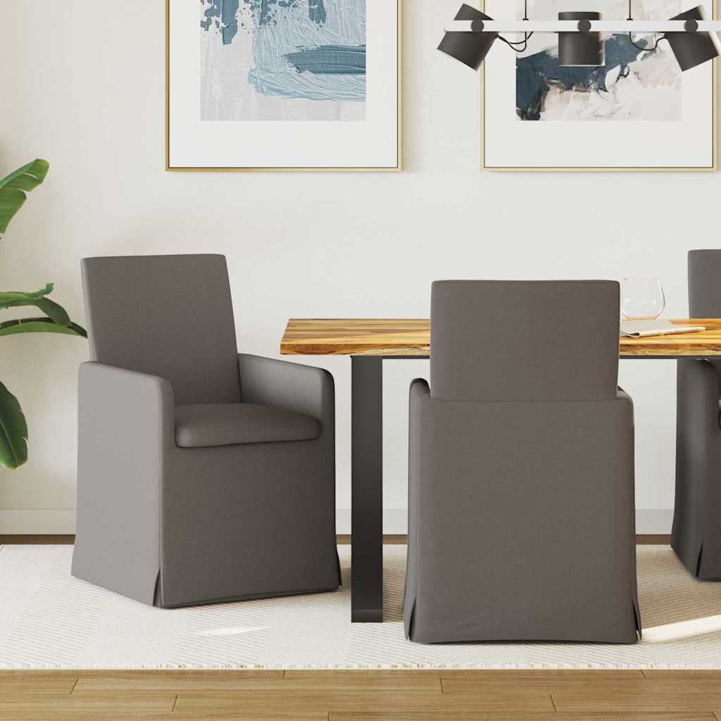 Sillas De Comedor 2 Uds. Lino 57 X 68 X 94 Cm