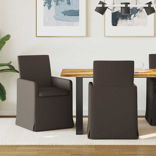Sillas De Comedor 2 Uds. Lino 57 X 68 X 94 Cm