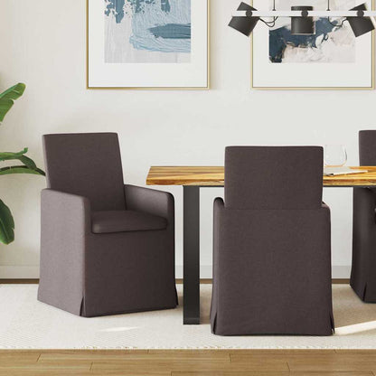 Sillas De Comedor 2 Uds. Tela 57 X 68 X 94 Cm