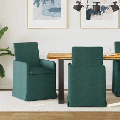 Sillas De Comedor 2 Uds. Tela 57 X 68 X 94 Cm