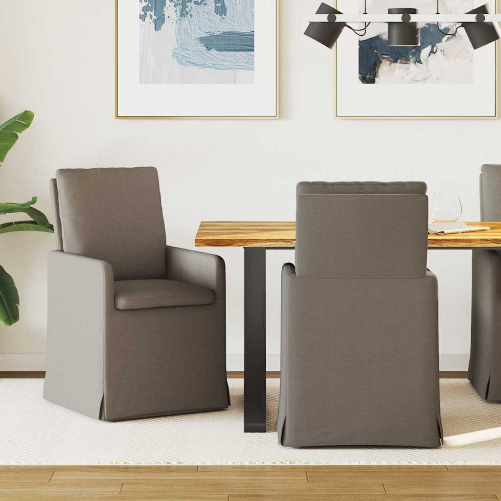 Sillas De Comedor 2 Uds. Lino 57 X 67 X 98 Cm