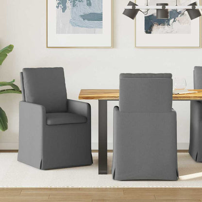 Sillas De Comedor 2 Uds. Tela 57 X 67 X 98 Cm