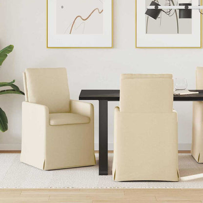 Sillas De Comedor 2 Uds. Tela 57 X 67 X 98 Cm
