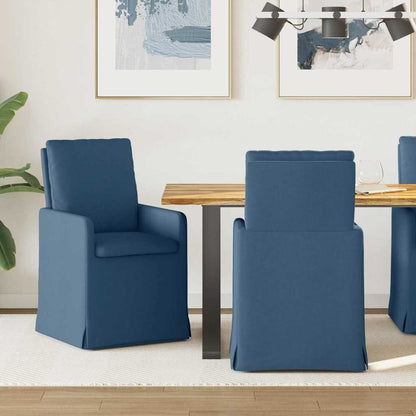 Sillas De Comedor 2 Uds. Tela 57 X 67 X 98 Cm