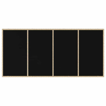 Conjunto De Comedor De Jardín 7 Pcs Ratán Sintético