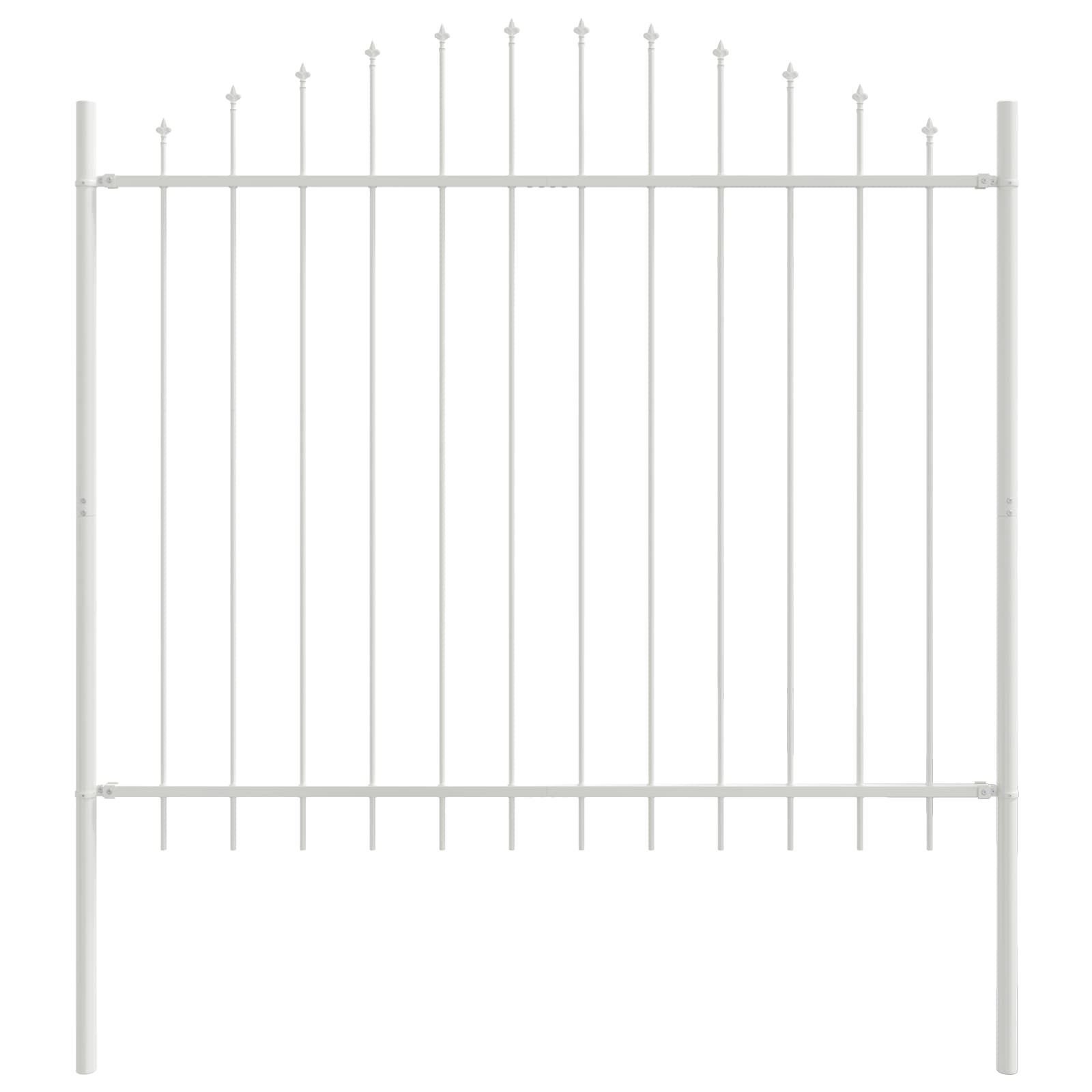 Valla De Jardín 4 Pcs 170 X 165 Cm