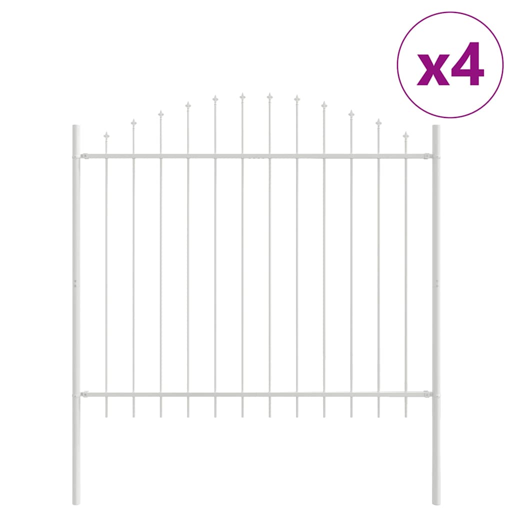 Valla De Jardín 4 Pcs 170 X 190 Cm