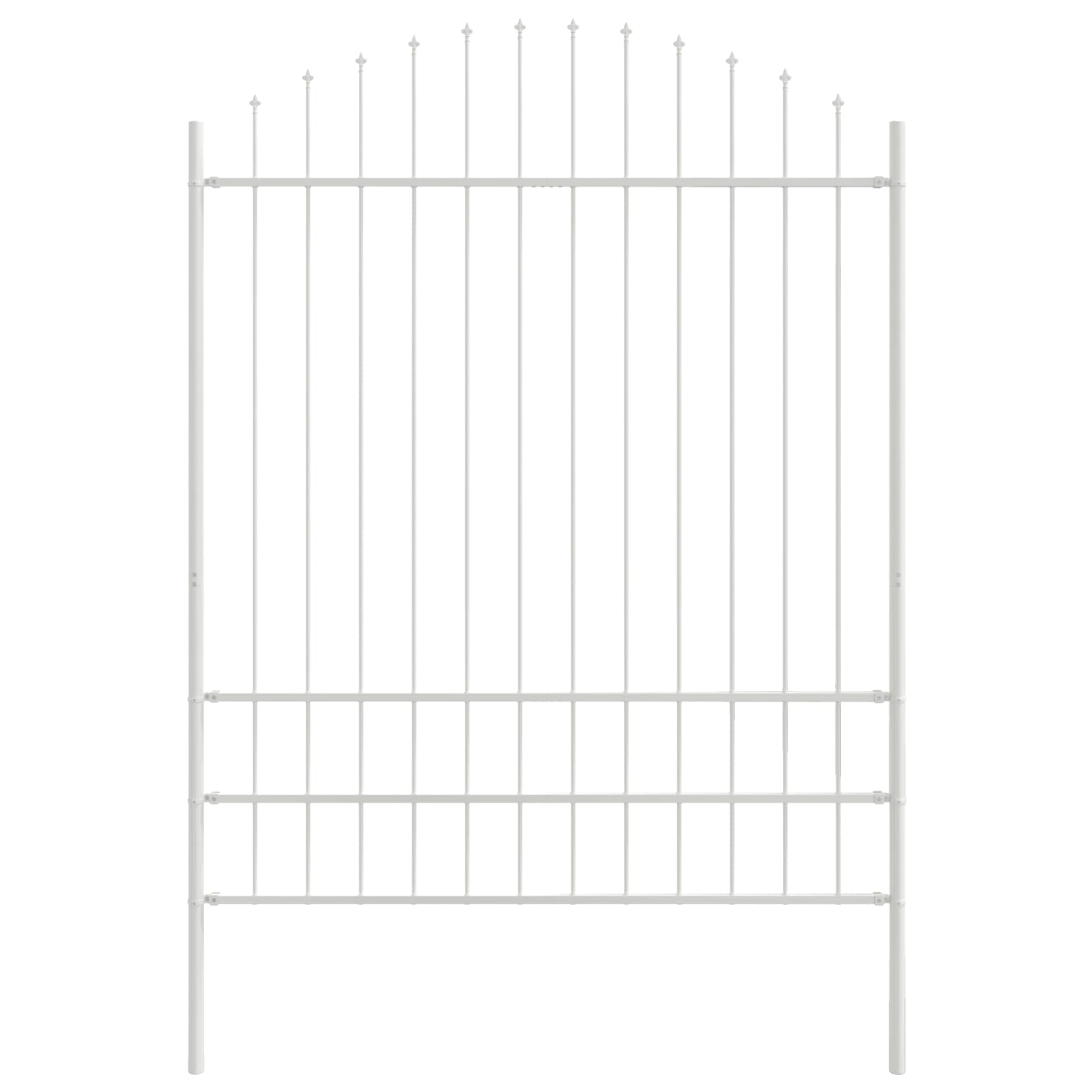 Valla De Jardín 6 Pcs 170 X 225 Cm