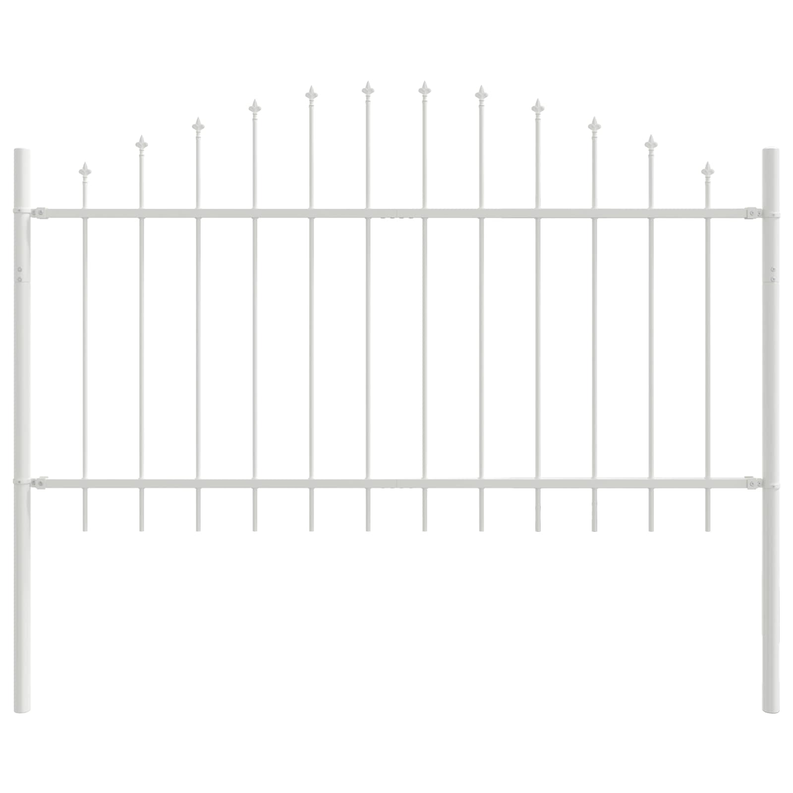 Valla De Jardín 7 Pcs 170 X 140 Cm