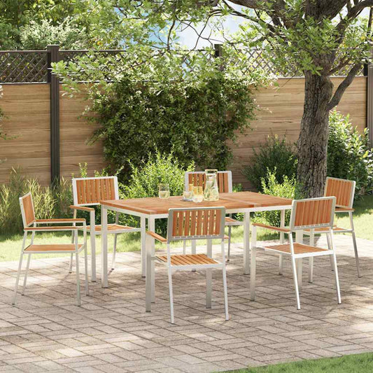 Juego De Comedor Para Exteriores 7 Pcs