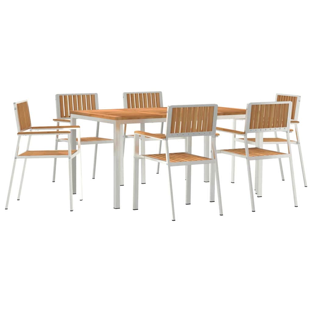 Juego De Comedor Para Exteriores 7 Pcs