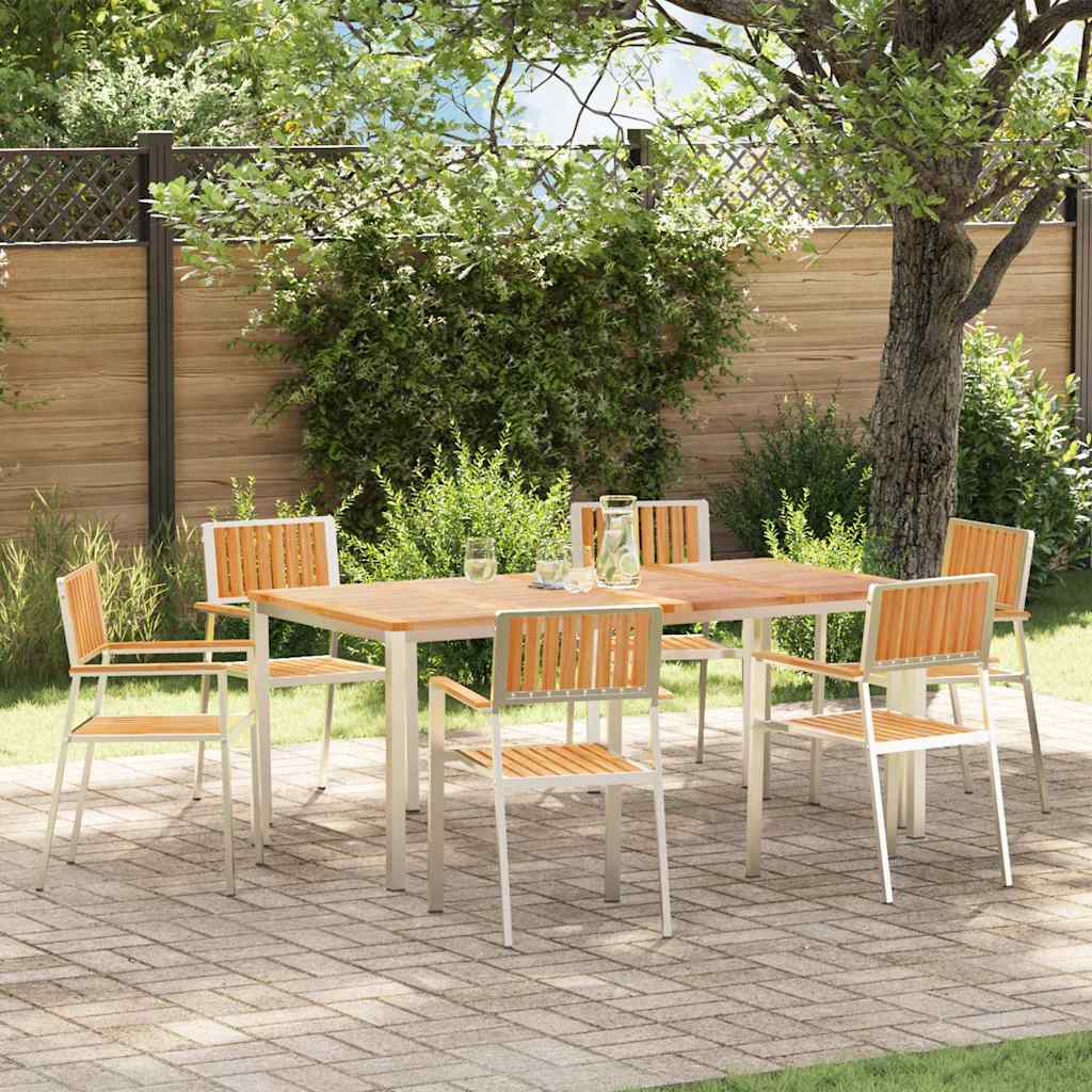 Juego De Comedor Para Exteriores 7 Pcs
