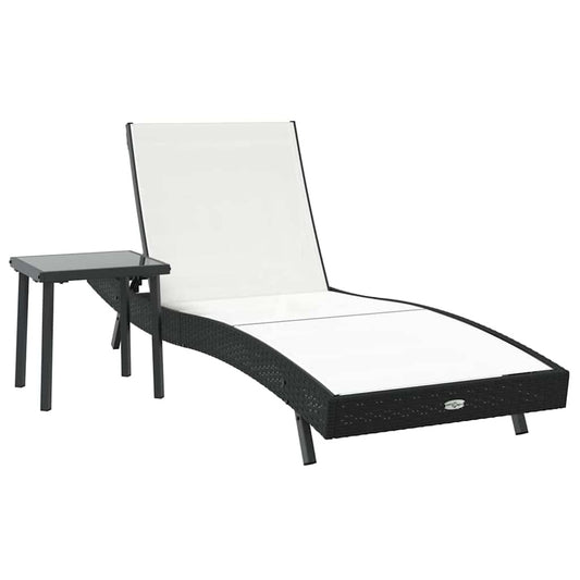 Tumbona 2 Pcs Ratán Sintético