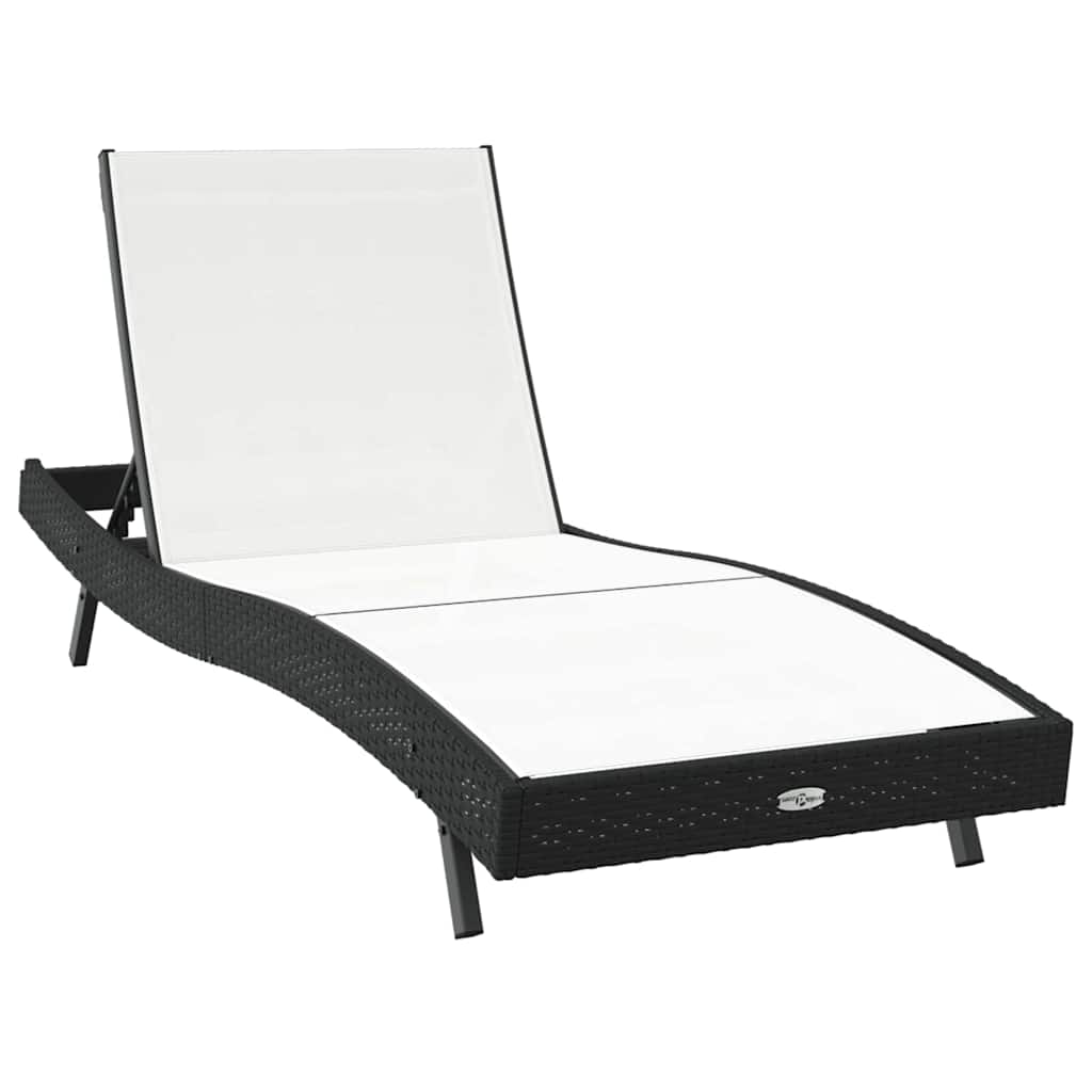 Tumbona 2 Pcs Ratán Sintético