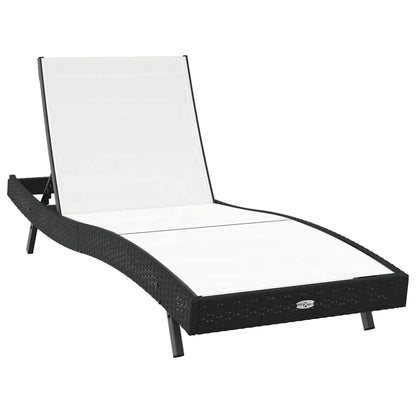 Tumbona 2 Pcs Ratán Sintético