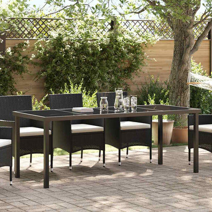 Mesa De Jardín Negro Metal