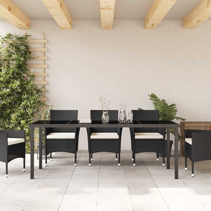 Mesa De Jardín Negro Metal